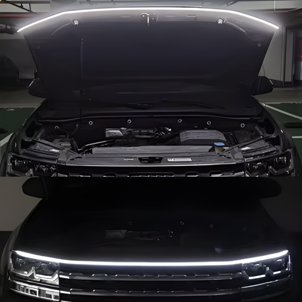 150 cm LED-ljuslist för Motorhuv