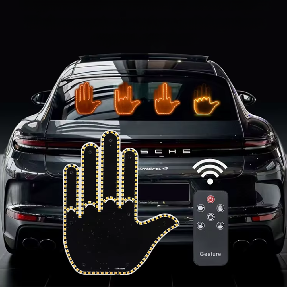 Rolig Handgest-lampa för Bilens Bakruta