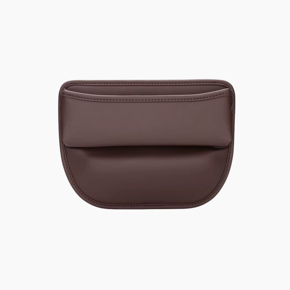 Förvaringsfack mellan bilsäte och mittkonsol – PU-läder, universell passform